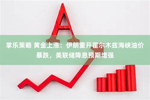 掌乐策略 黄金上涨：伊朗重开霍尔木兹海峡油价暴跌，美联储降息预期增强
